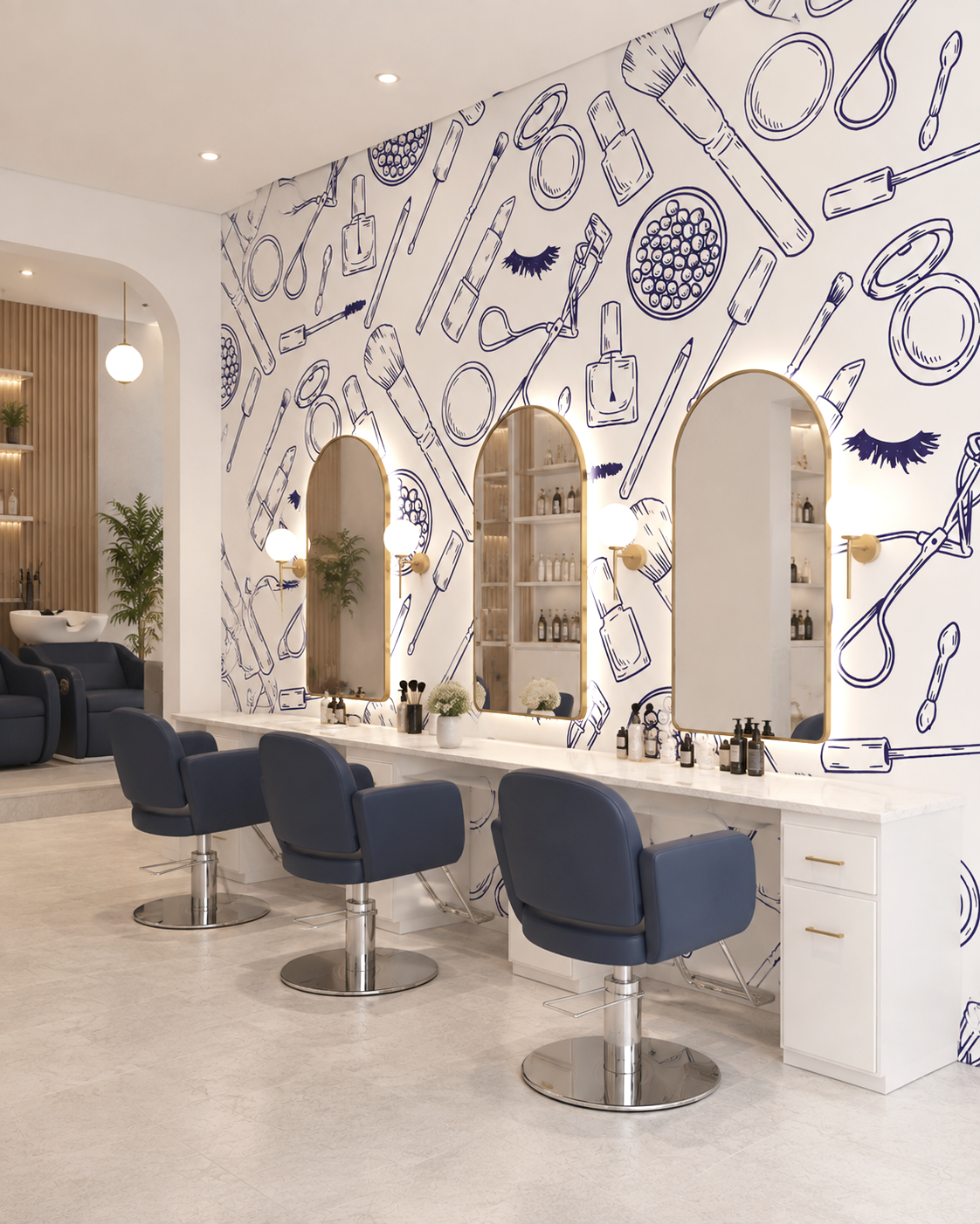 Beauty Ritual Wall Mural