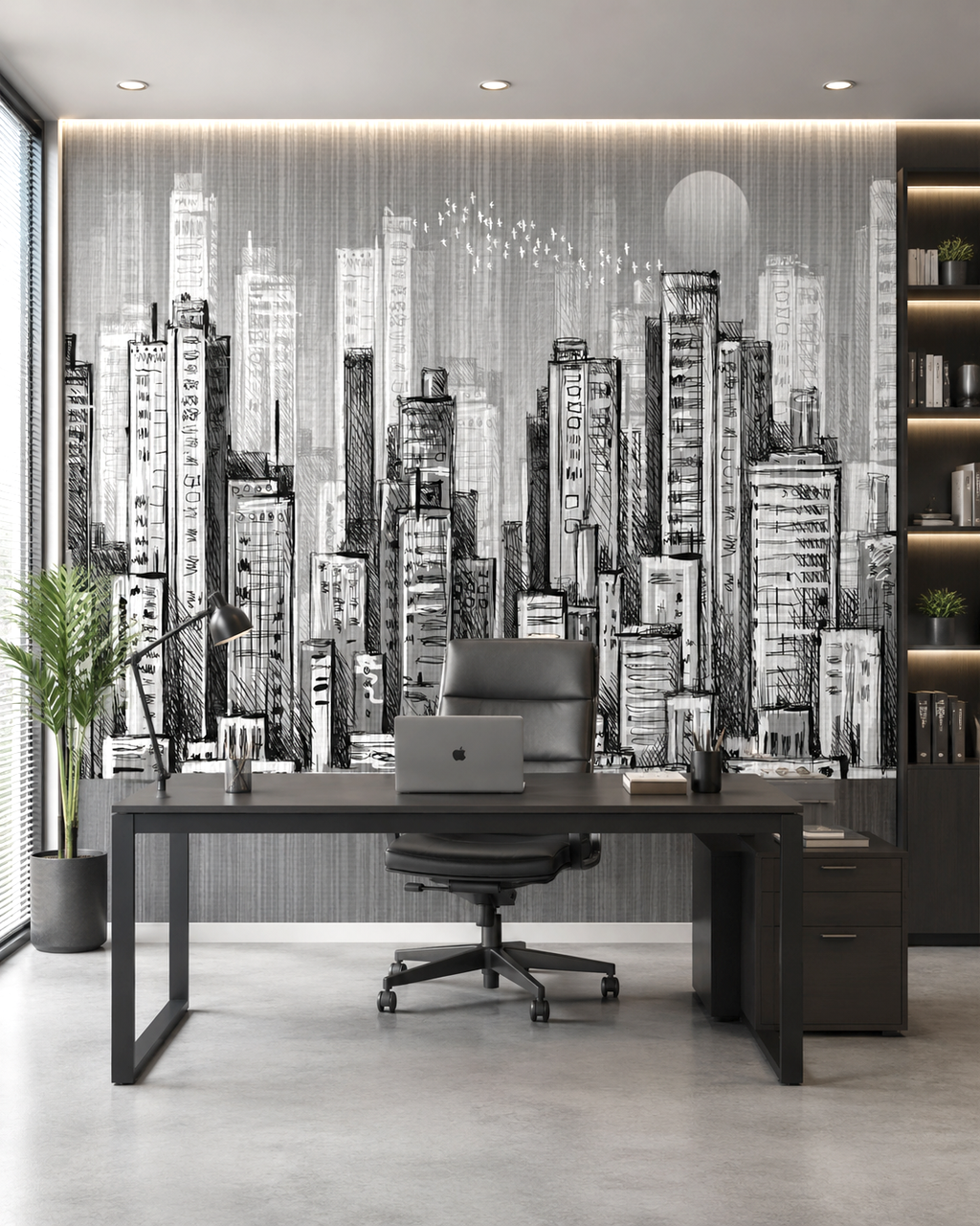 Urban Reverie Wall Mural