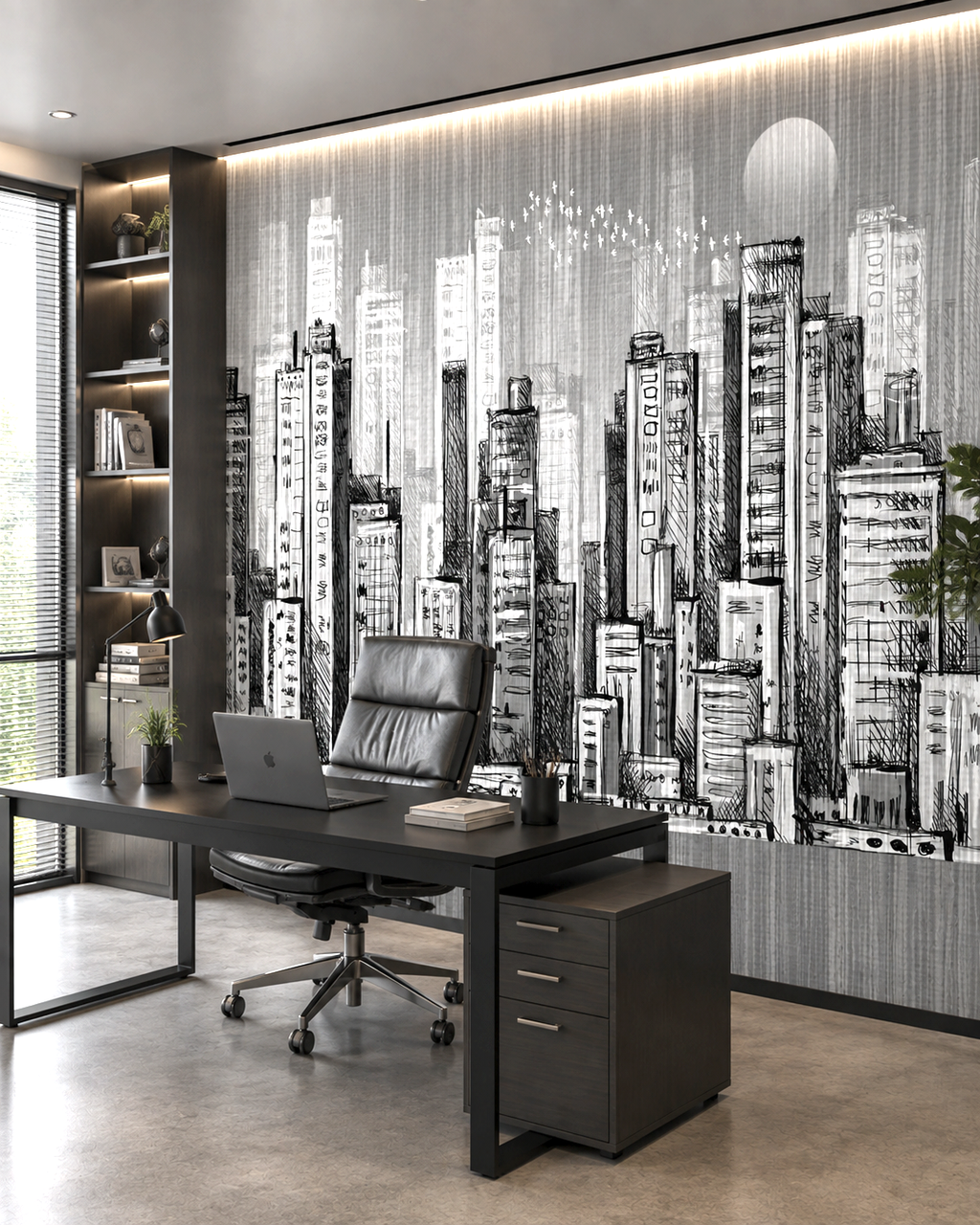 Urban Reverie Wall Mural