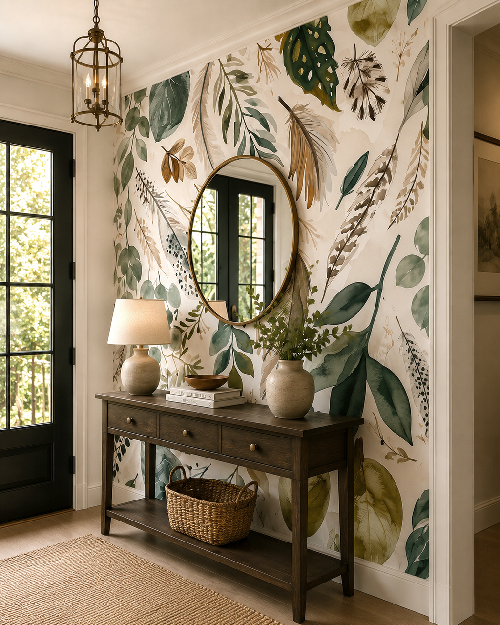 Botanical Whispers Wall Mural