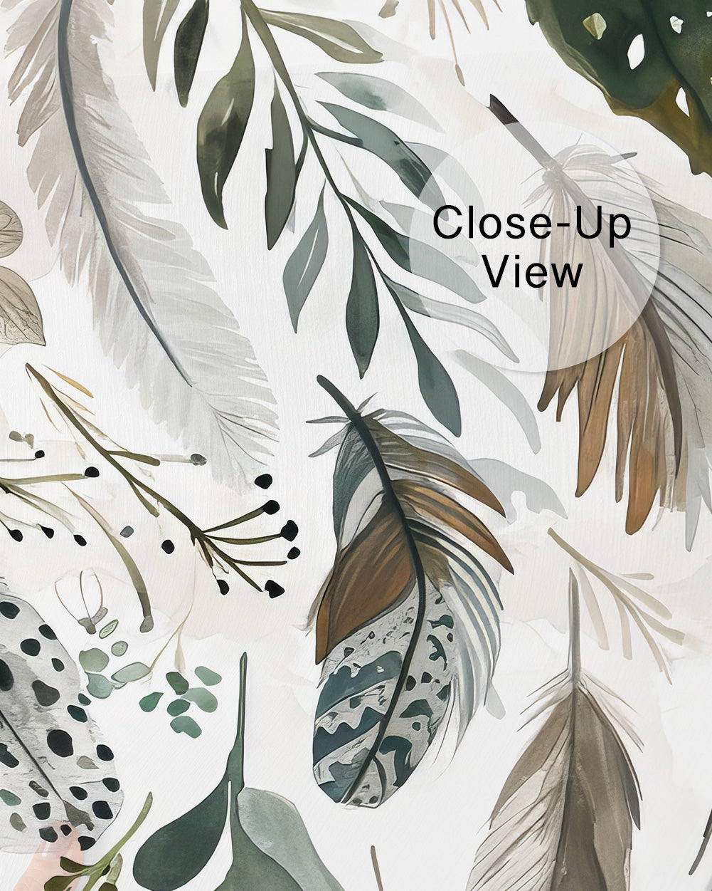 Botanical Whispers Wall Mural