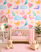Botanical Whispers Wall Mural