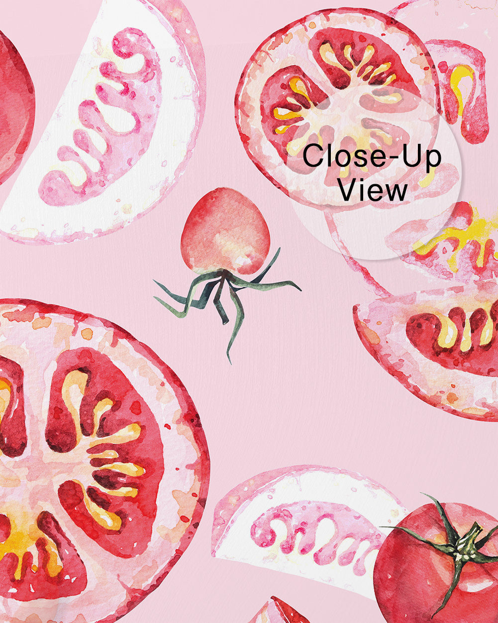 Tomato Blush Wall Mural