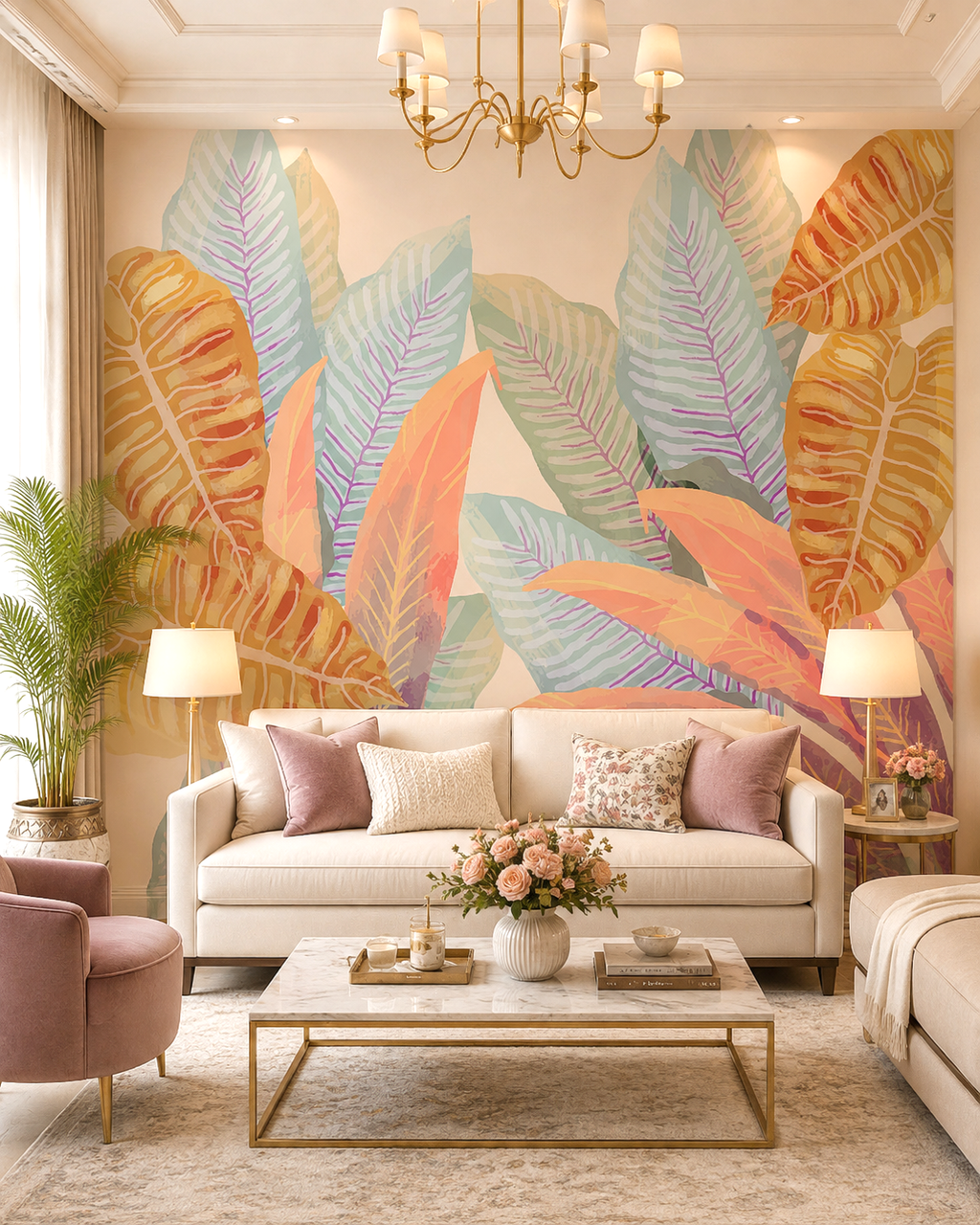 Autumn Canopy Wall Mural