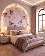 Blush Botanica Wall Mural