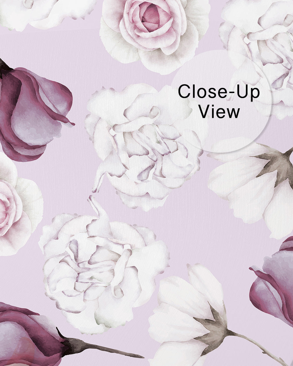 Blush Botanica Wall Mural