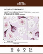 Blush Botanica Wall Mural