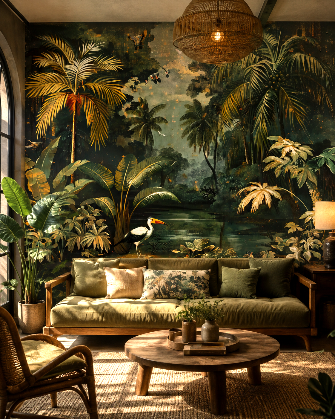 Rainforest Retreat Wall Mural