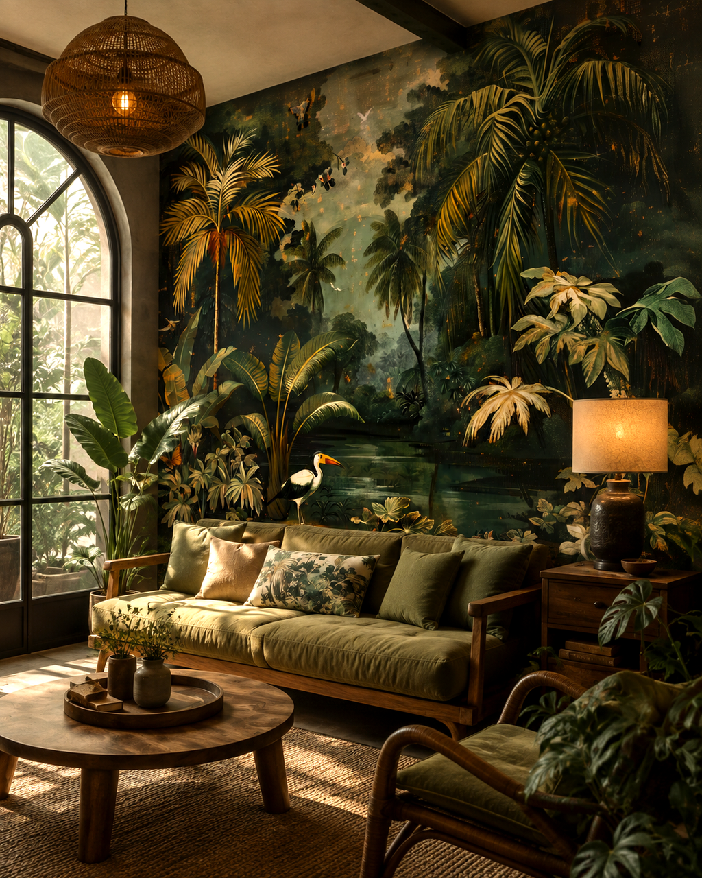 Rainforest Retreat Wall Mural