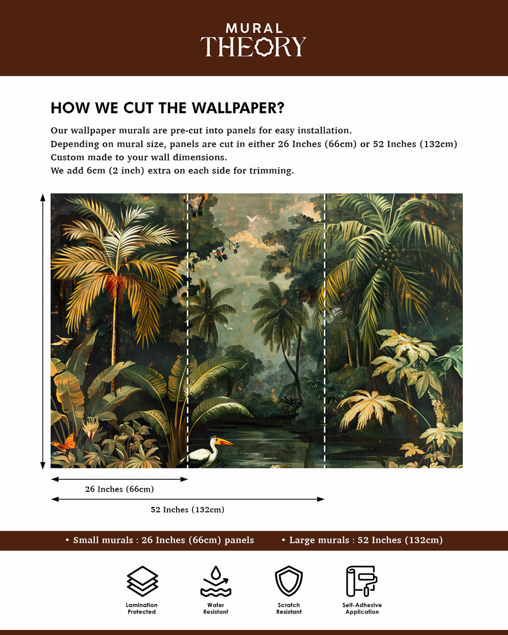 Rainforest Retreat Wall Mural