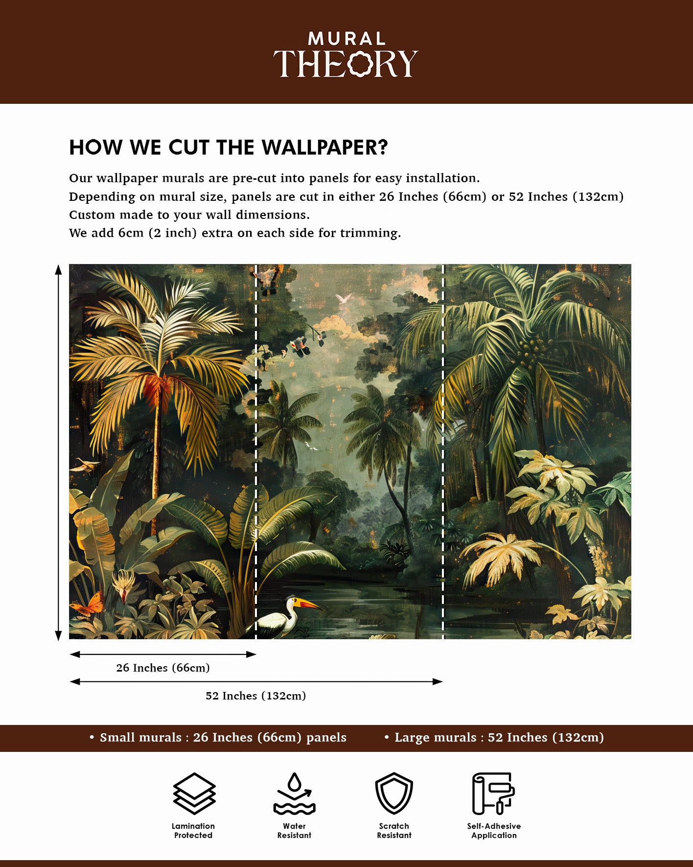 Rainforest Retreat Wall Mural
