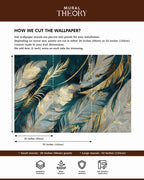 Gilded Jungle Wall Mural