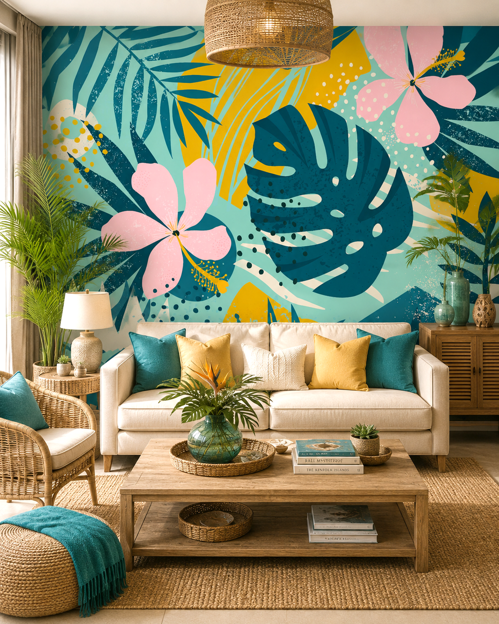 Tropical Harmony Wall Mural