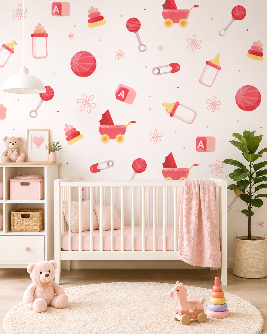 Playful Motion Wall Mural