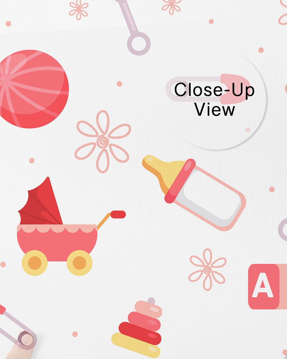 Playful Motion Wall Mural