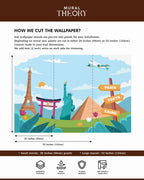 Parisian Journey Wall Mural