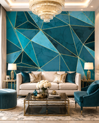 Midnight Mosaic Wall Mural