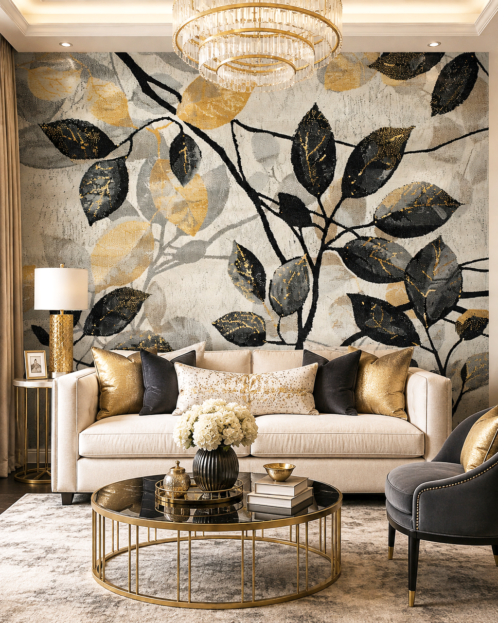 Autumn Aviary Wall Mural