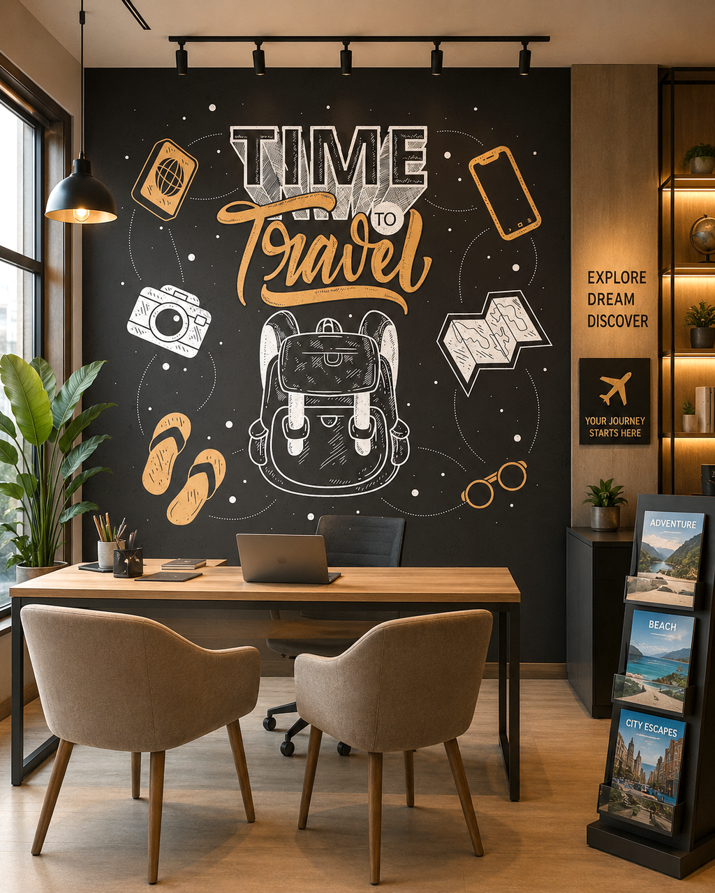 Timeless Journey Wall Mural