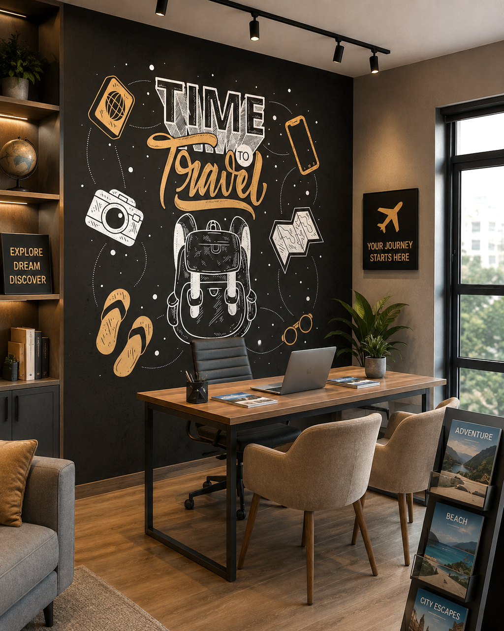 Timeless Journey Wall Mural