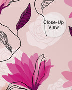 Blushing Botanica Wall Mural