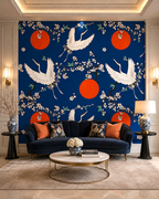 Crimson Flight Wall Mural