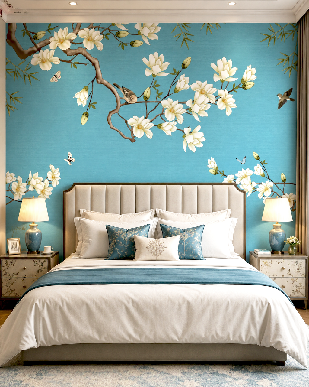 Magnolia Haven Wall Mural
