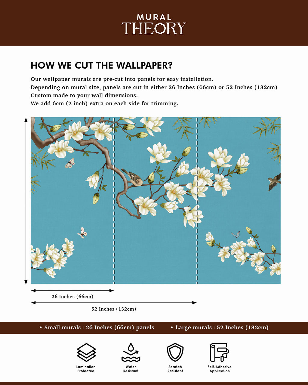 Magnolia Haven Wall Mural