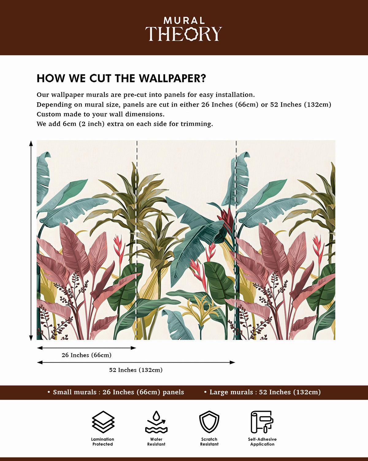 Tropical Symphony Wall Mural