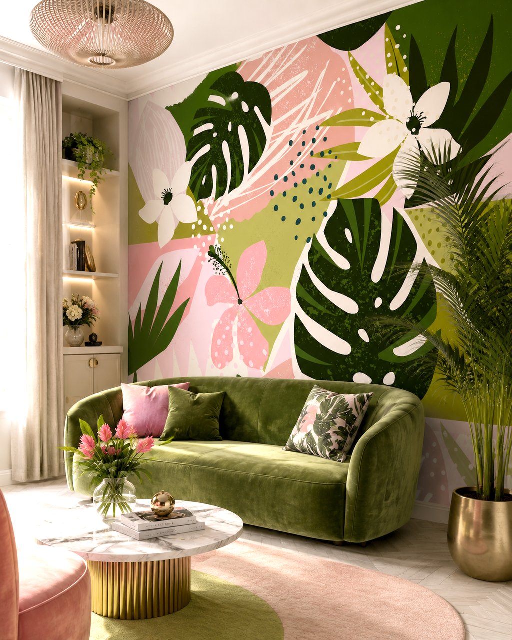 Lily Dreams Wall Mural