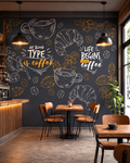 Coffee Canvas Wall Mural