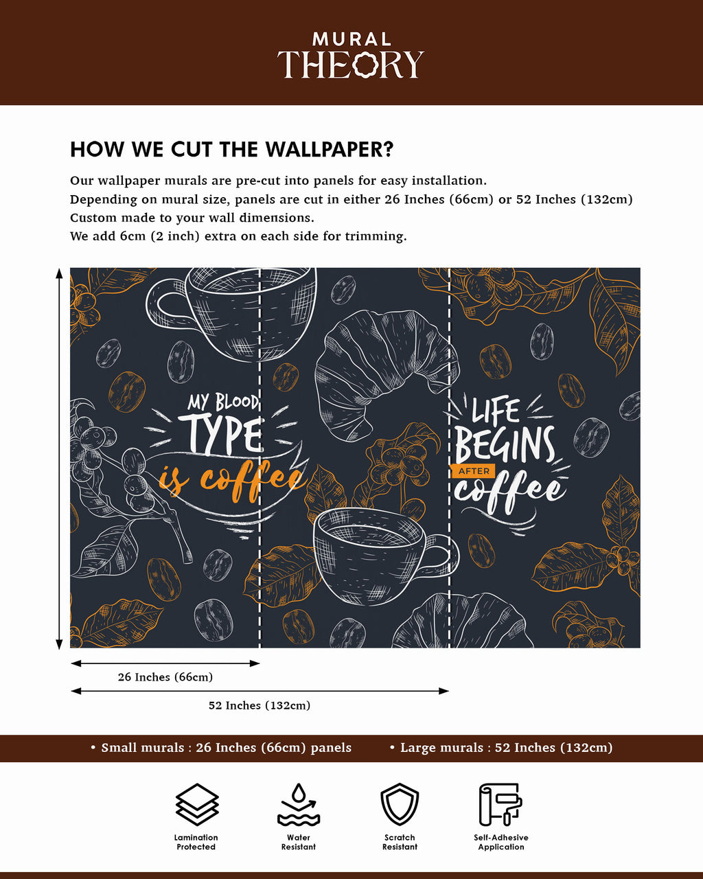 Coffee Canvas Wall Mural