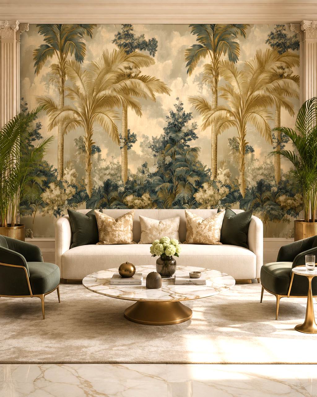 Palm Reverie Wall Mural