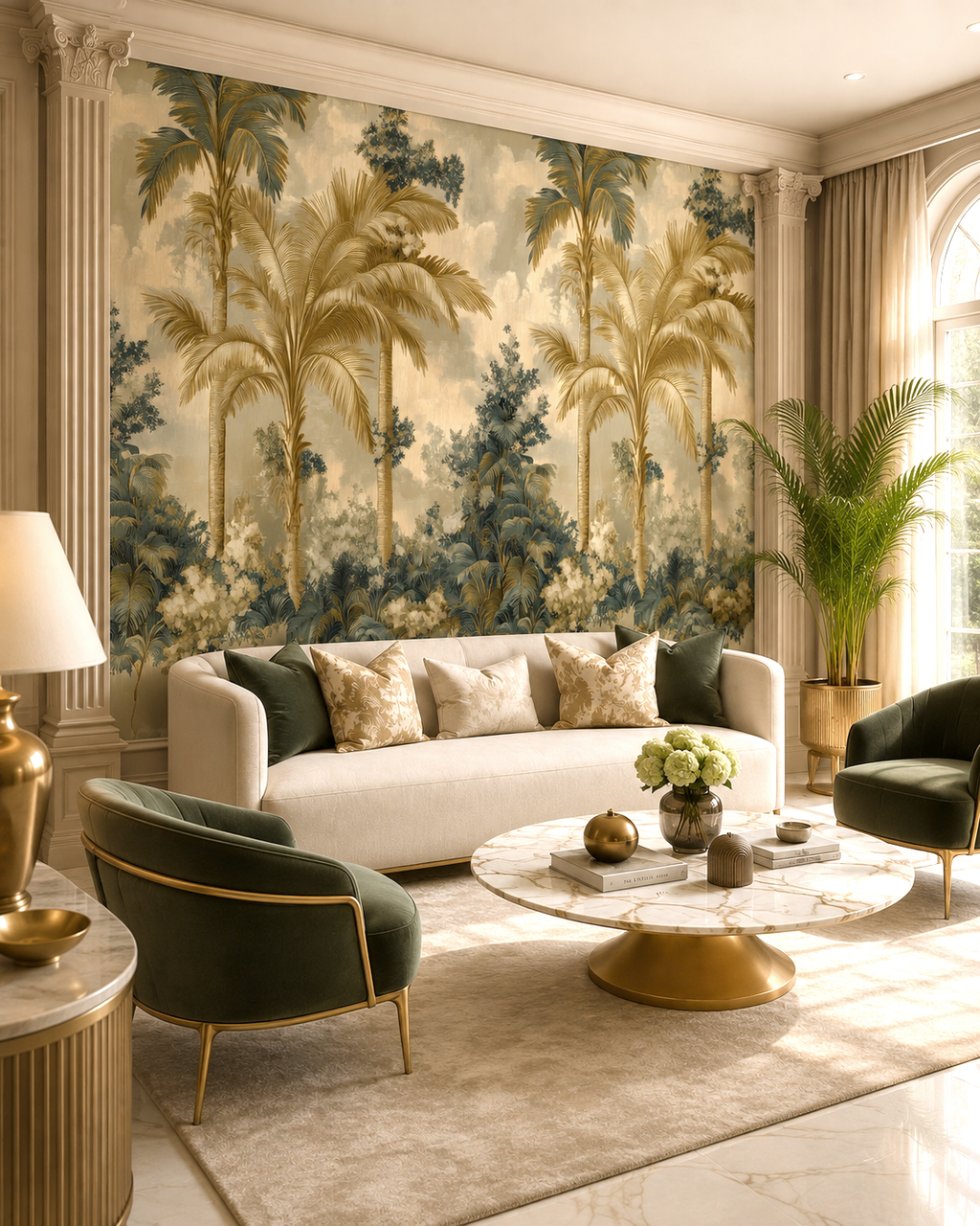Palm Reverie Wall Mural