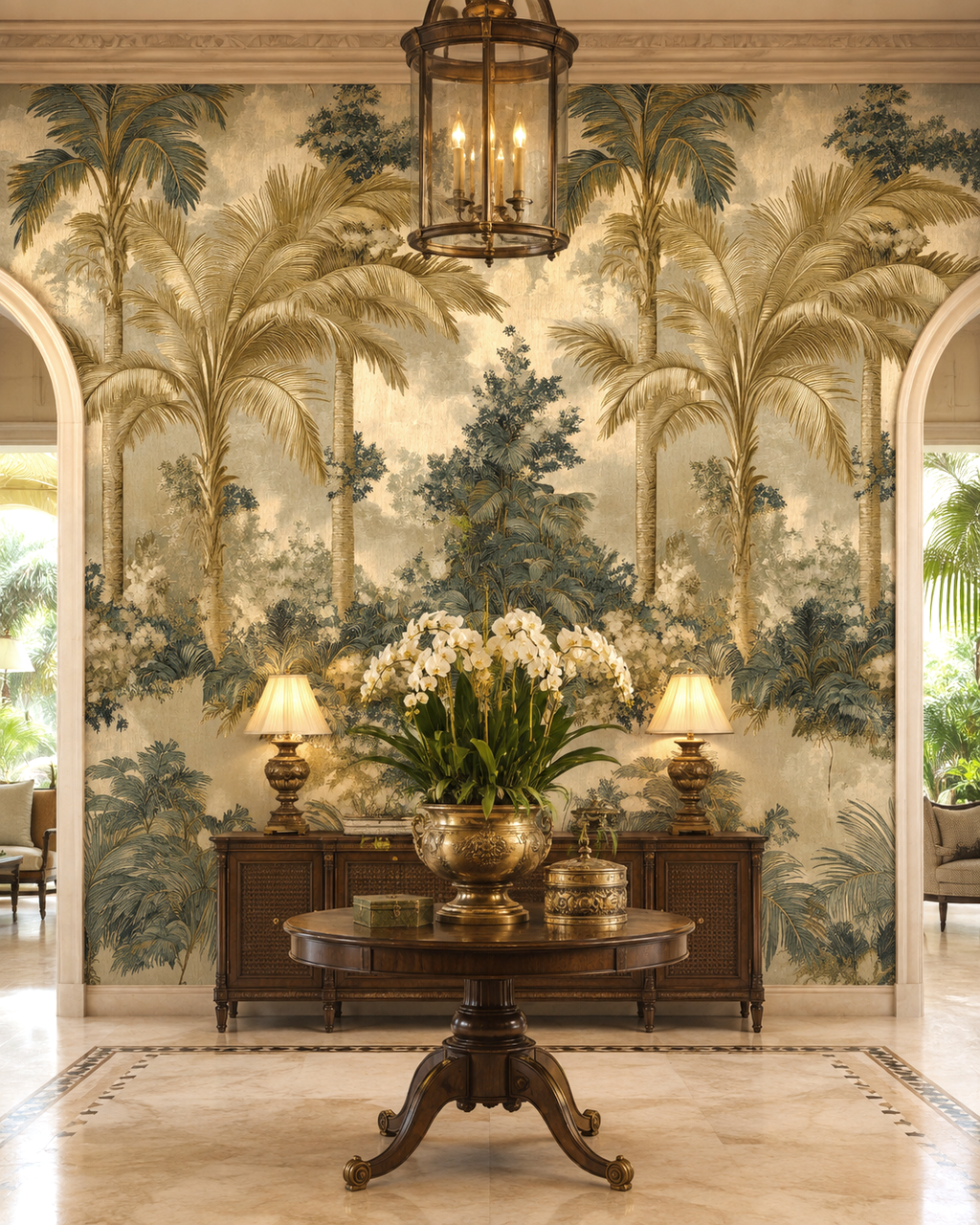 Palm Reverie Wall Mural