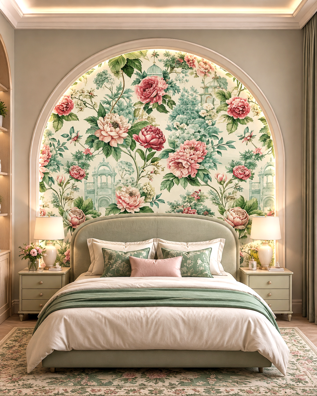 Garden Romance Wall Mural