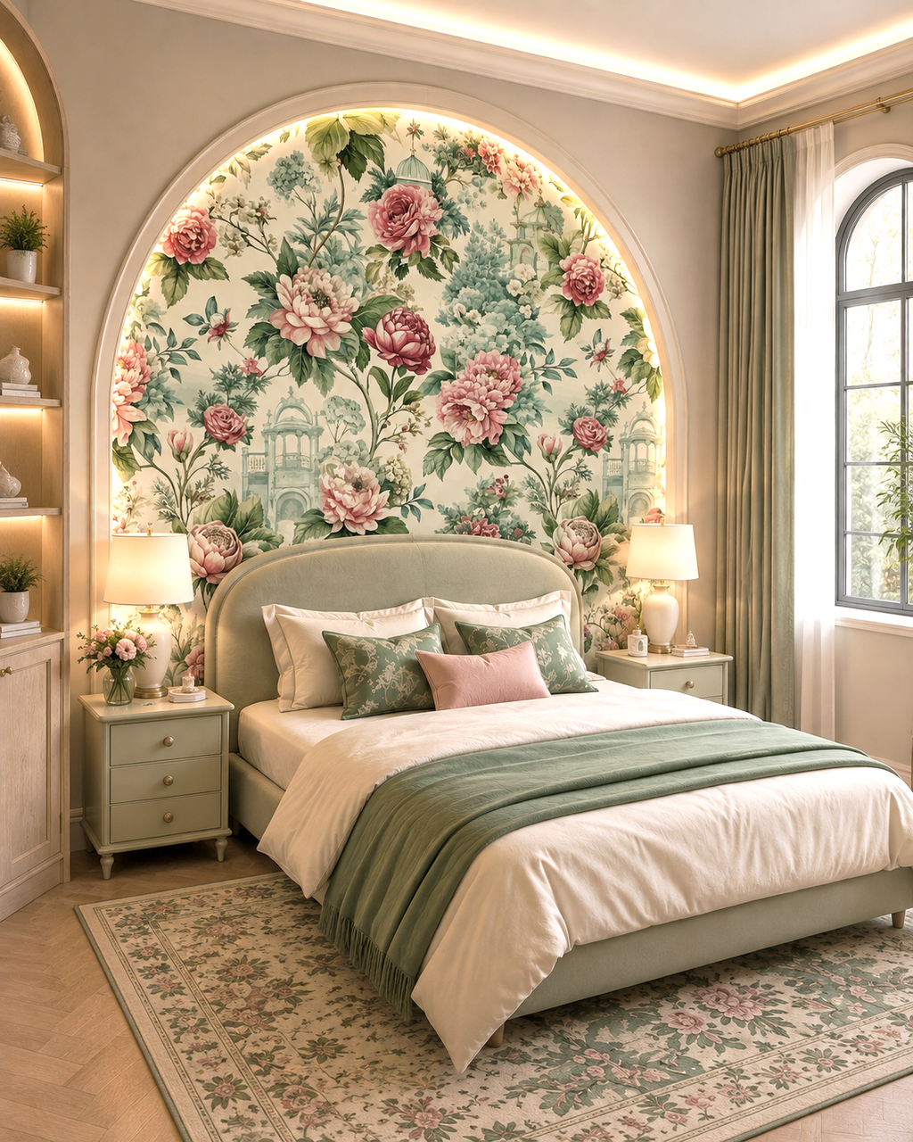 Garden Romance Wall Mural