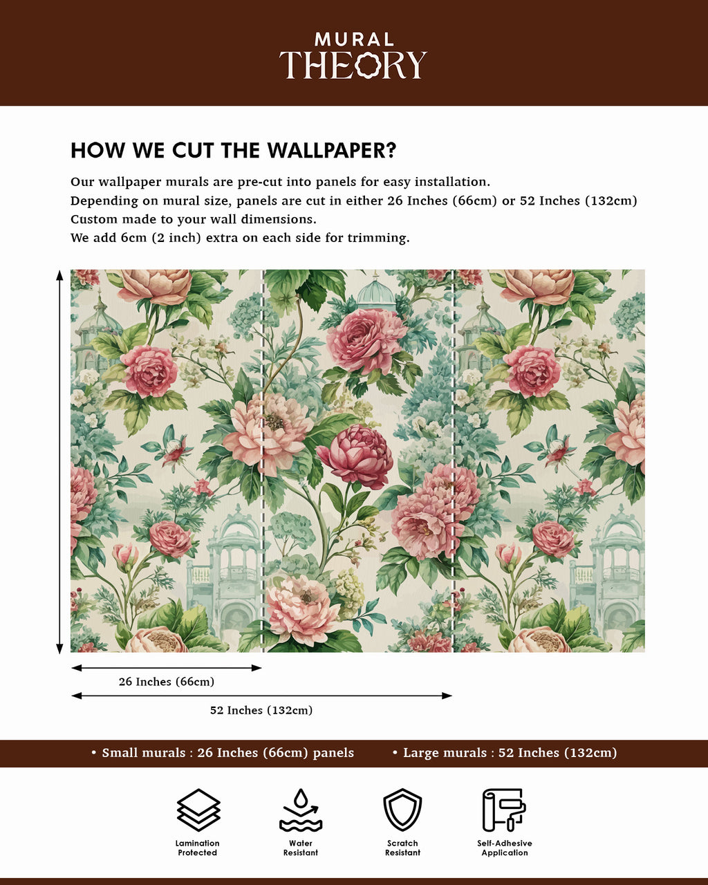 Garden Romance Wall Mural