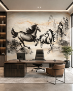 Galloping Grace Wall Mural