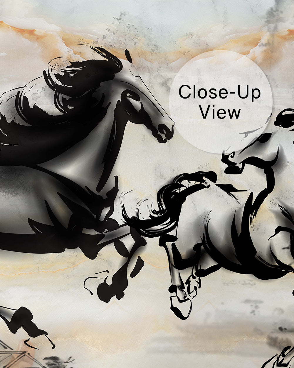 Galloping Grace Wall Mural