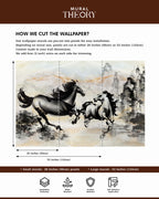 Galloping Grace Wall Mural