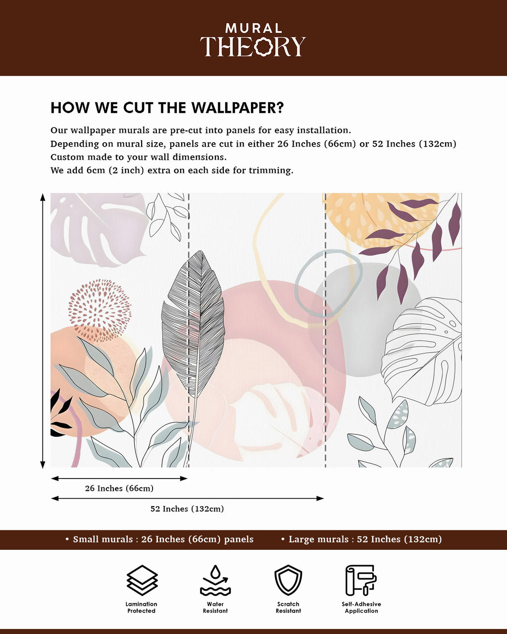 Botanical Whispers Wall Mural