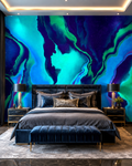 Neon Abyss Wall Mural