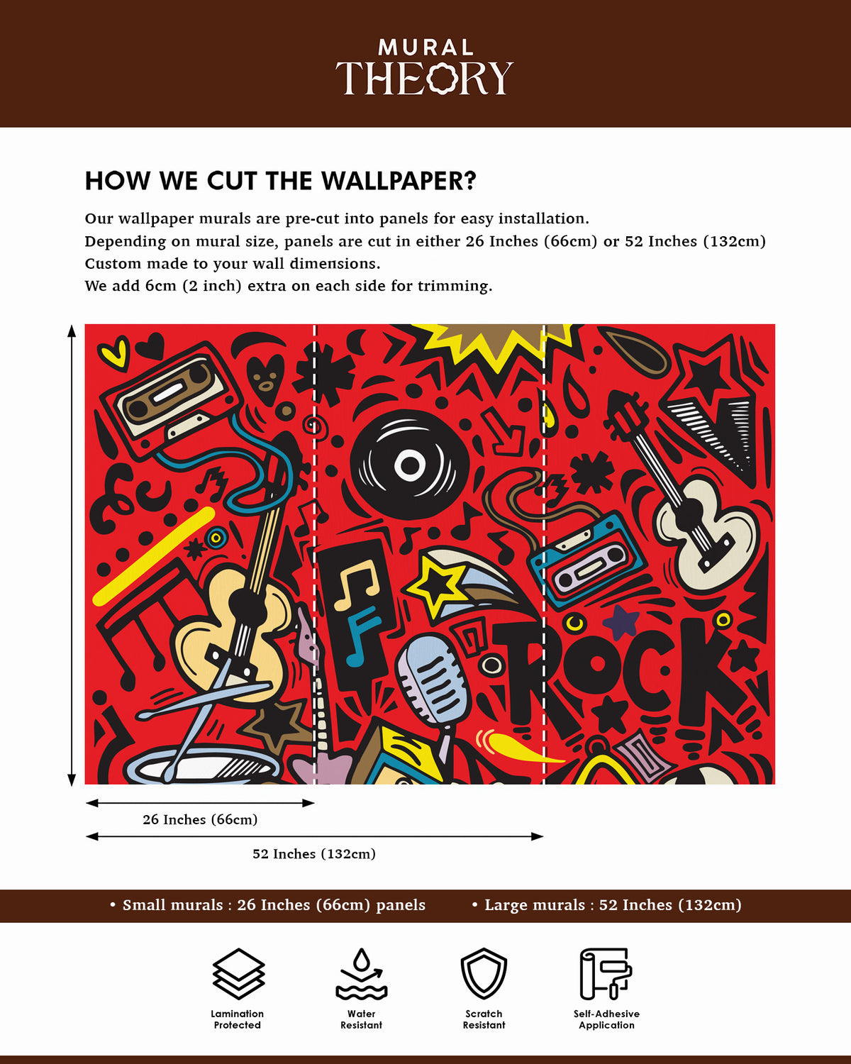 Rhythm Riot Wall Mural