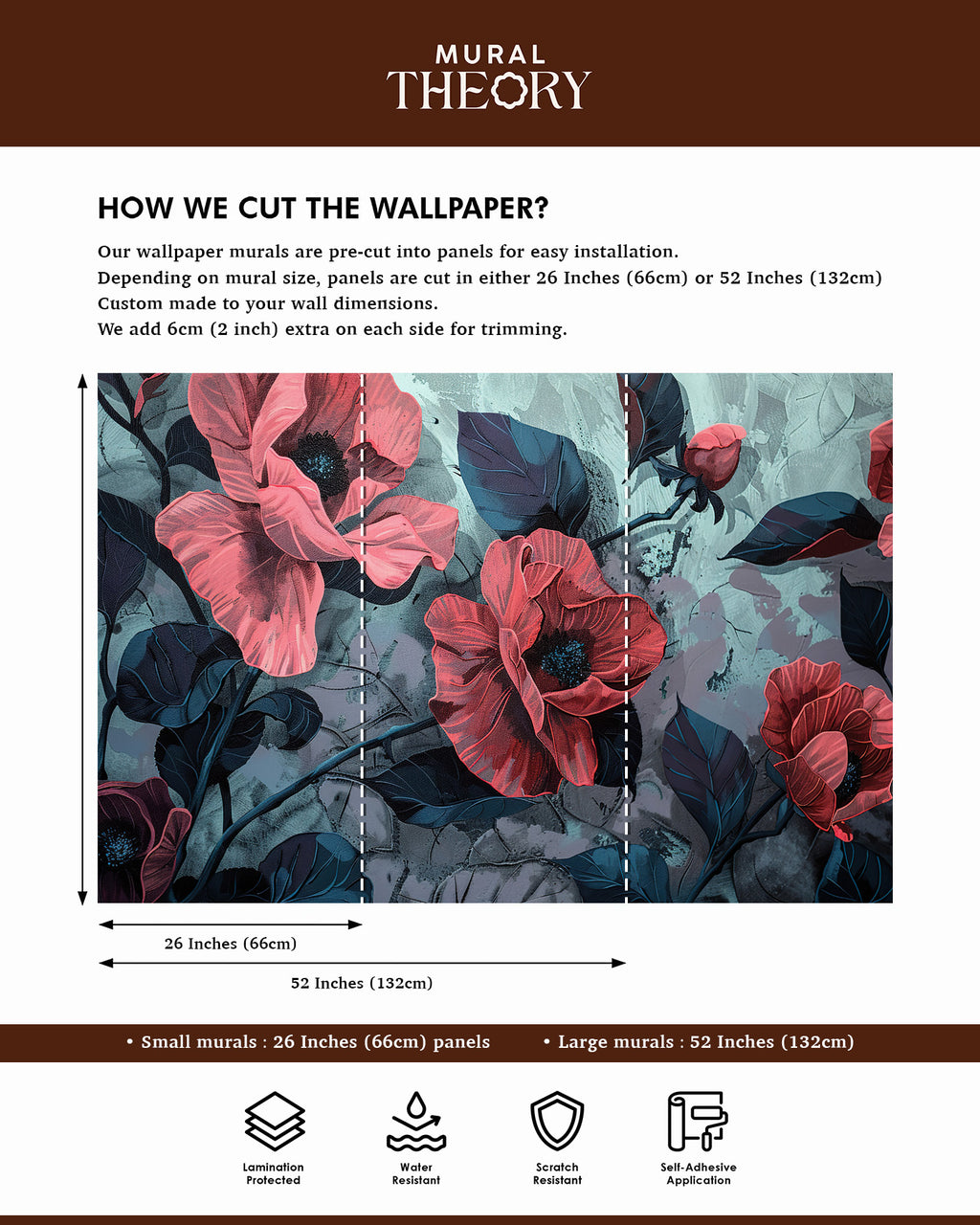 Velvet Bloom Wall Mural