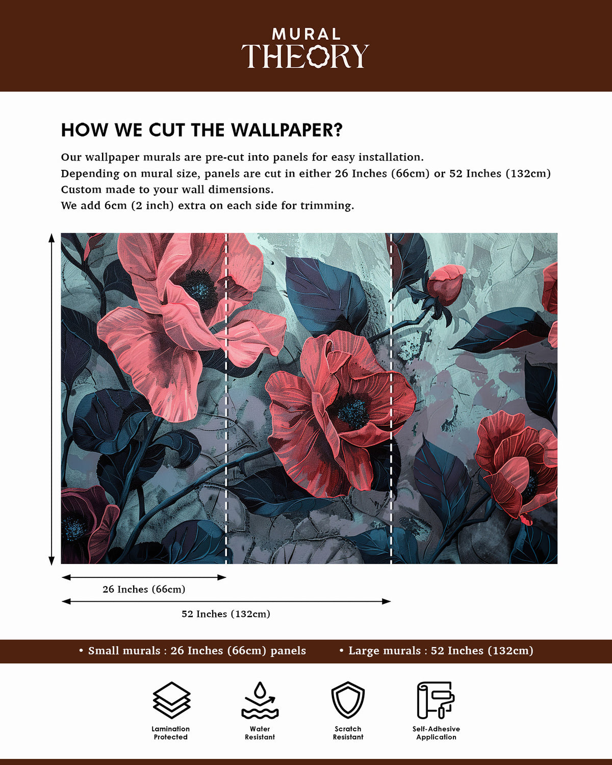 Velvet Bloom Wall Mural