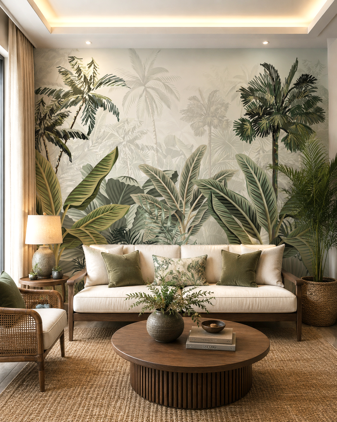 Tropical Canopy Wall Mural