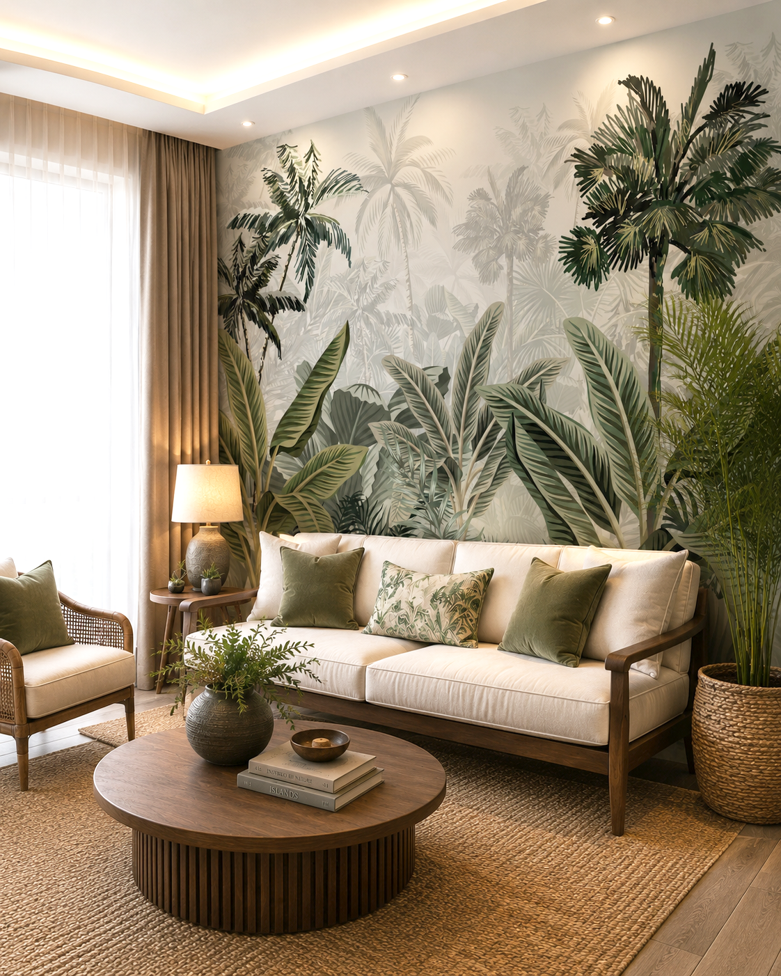 Tropical Canopy Wall Mural