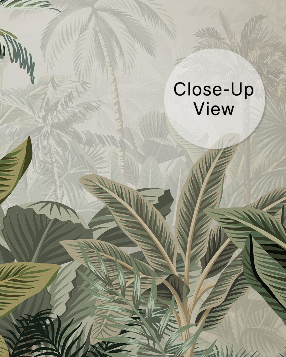 Tropical Canopy Wall Mural