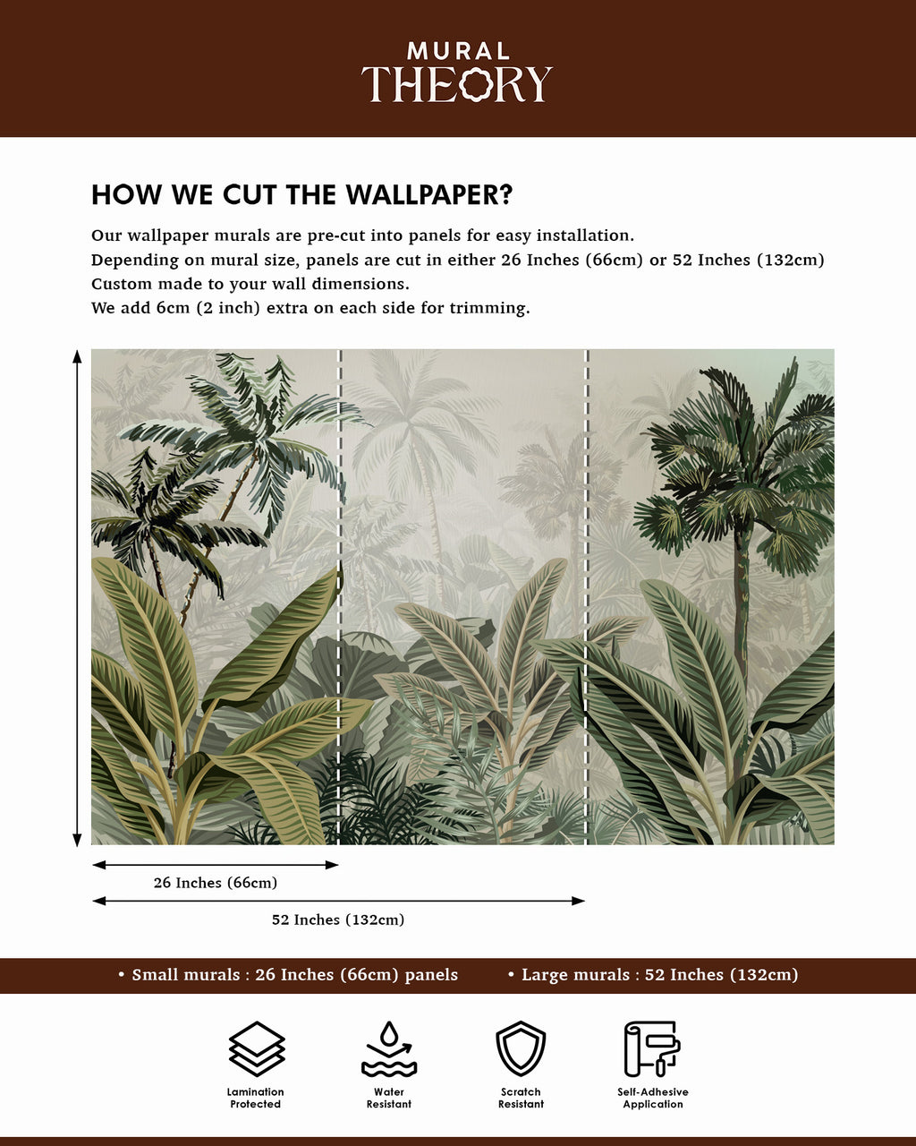 Tropical Canopy Wall Mural